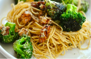 spaghetti et brocolis