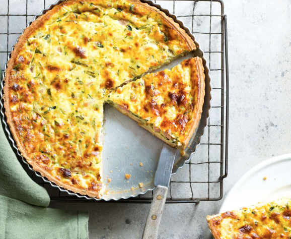 Tarte aux courgettes