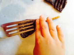 Écraser les biscuits